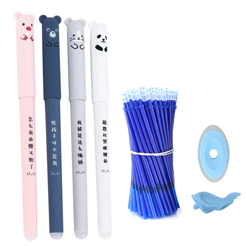 Ручки гелевые с милыми животными, 0,5 мм, 56 шт./компл.
Ручки гелевые с милыми животными, 0,5 мм, 56 шт./компл.