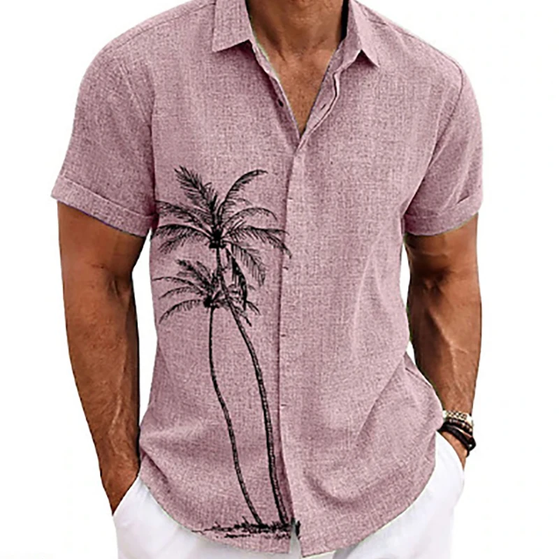 2023 Coconut Tree Shirt 3d Digital Printed Short-sleeved Shirts Summer Beach Men's Casual Hawaiian Short Sleeve Fashion Tops
2023 Coconut Tree Shirt 3d Digital Printed Short-sleeved Shirts Summer Beach Men's Casual Hawaiian Short Sleeve Fashion Tops