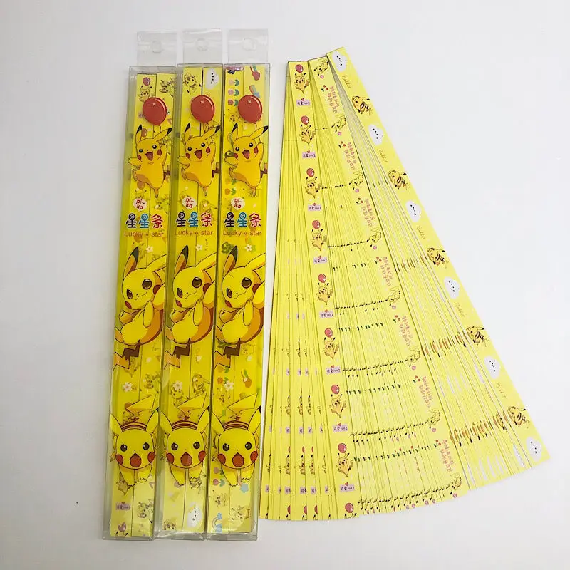 Children Pikachu Stars Origami Lucky Star Cartoon Folding Pentagram Material Handmade Diy
Children Pikachu Stars Origami Lucky Star Cartoon Folding Pentagram Material Handmade Diy