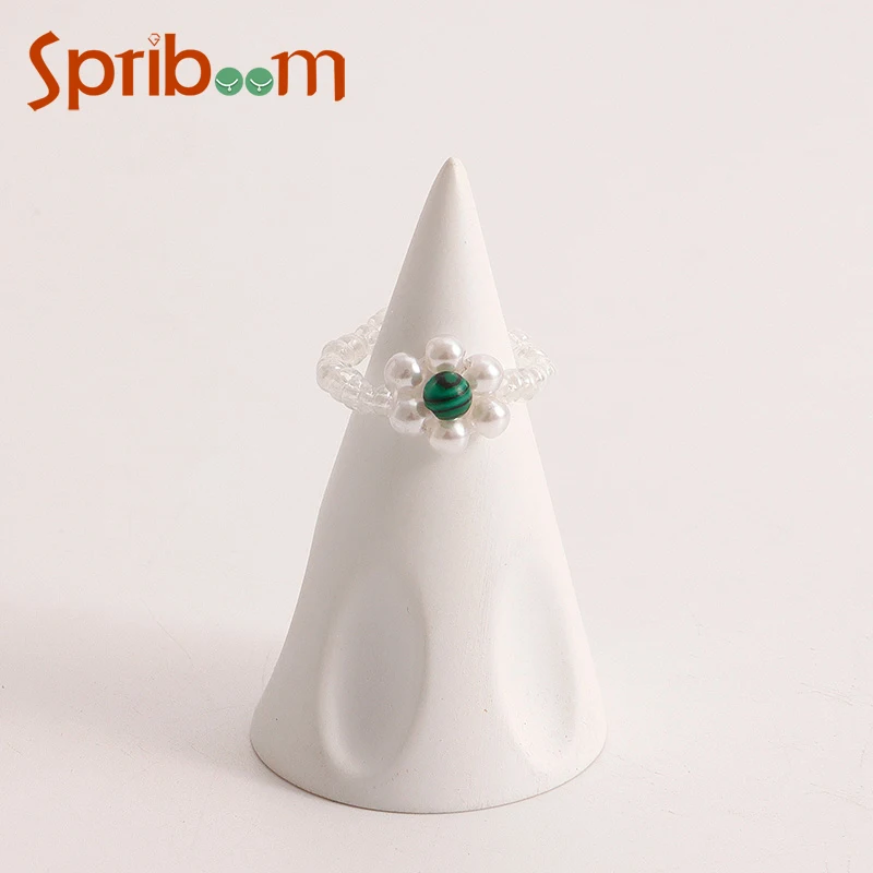 Small Flower Ring for Women Girls Handmade Colorful Bead Adjustable Elastic Rings Sweet Summer Jewelry Gift Fashion Accessories
Small Flower Ring for Women Girls Handmade Colorful Bead Adjustable Elastic Rings Sweet Summer Jewelry Gift Fashion Accessories