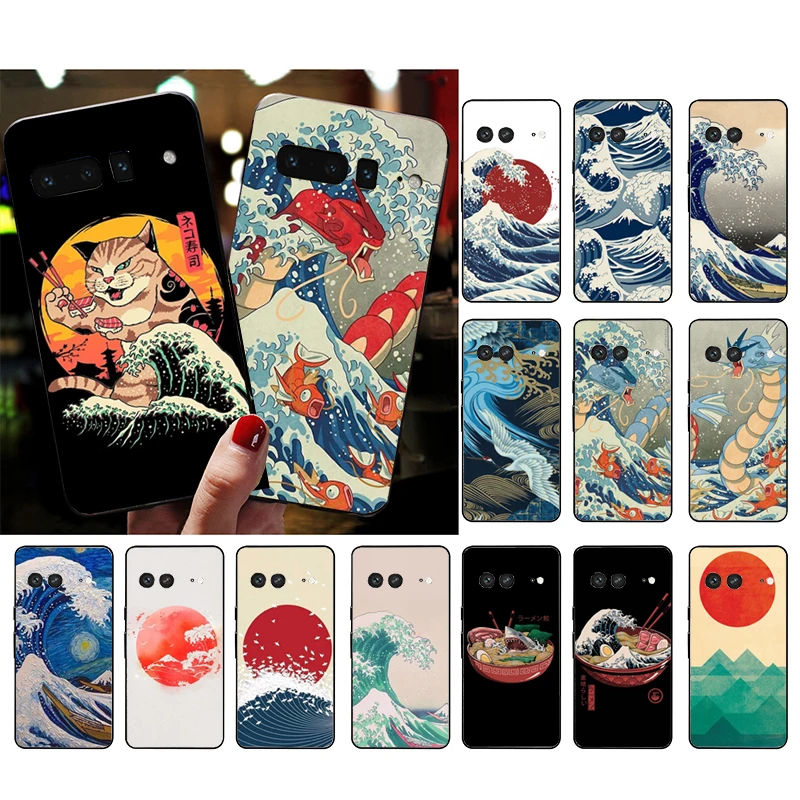 Phone Case for Google Pixel 7 Pro 7 6A 6 Pro 5A 4A 3A Pixel 4 XL Pixel 5 6 4 3 XL 3A XL 2 XL Funda Wave Moon Art Japanese Crane
Phone Case for Google Pixel 7 Pro 7 6A 6 Pro 5A 4A 3A Pixel 4 XL Pixel 5 6 4 3 XL 3A XL 2 XL Funda Wave Moon Art Japanese Crane