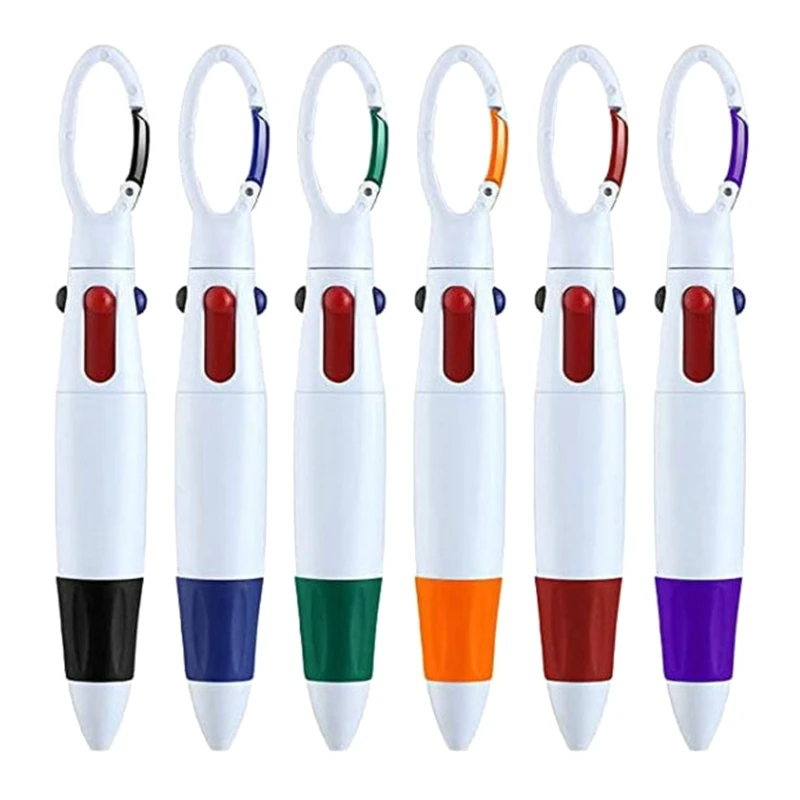 6Pcs 4-in-1 Retractable Ballpoint Pens 4-Colors Ballpoint Pens Multicolor Pens for Office School Students Children Gifts
6Pcs 4-in-1 Retractable Ballpoint Pens 4-Colors Ballpoint Pens Multicolor Pens for Office School Students Children Gifts