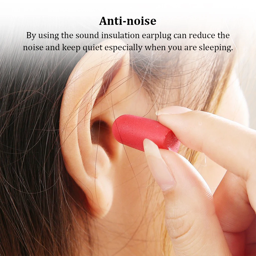 1 Pair Color Random Studying Soundproof Insulation Earplug Portable Anti-noise Sleeping Earplugs Bedroom Classroom
1 Pair Color Random Studying Soundproof Insulation Earplug Portable Anti-noise Sleeping Earplugs Bedroom Classroom