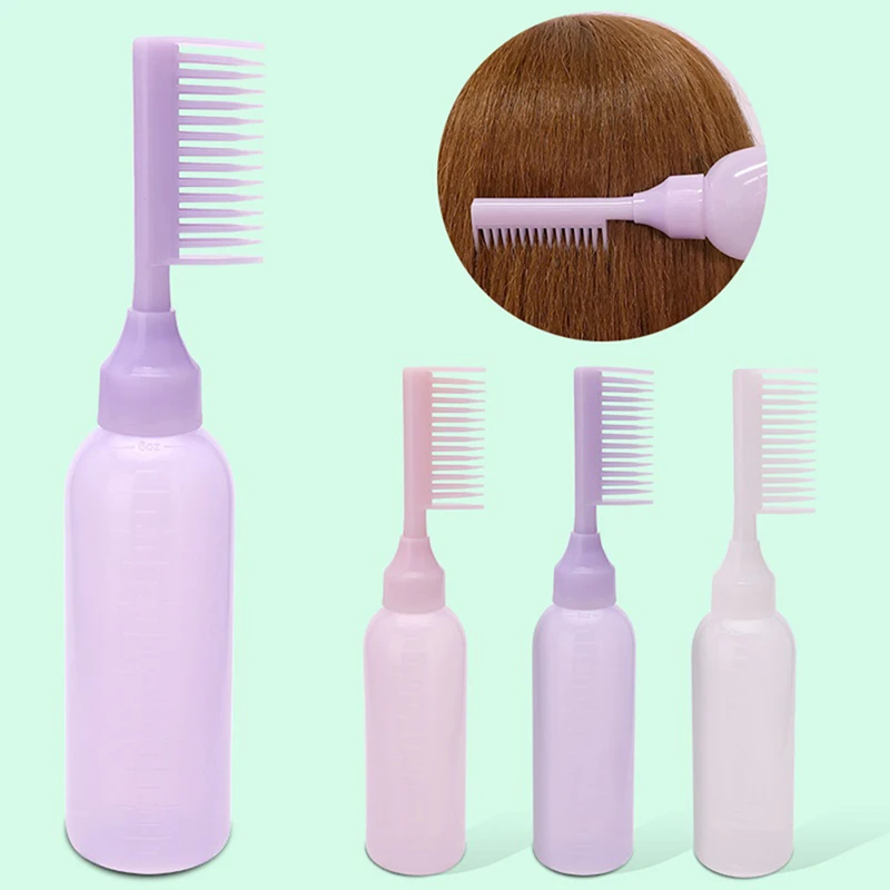170ml Squeeze Applicator Perm Dyeing Cream Hair Shampoo Bottle Plastic Hair Colouring Comb Hair Dyeing Bottles
170ml Squeeze Applicator Perm Dyeing Cream Hair Shampoo Bottle Plastic Hair Colouring Comb Hair Dyeing Bottles