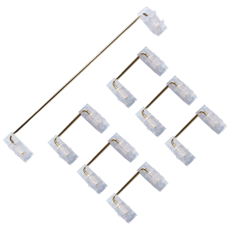 Mounted Screw-In Clear Satellite Axis Stabilizer 6.25U 2U Plate Mounted Stabilizer For Custom Mechanical Keyboard Keys 
Mounted Screw-In Clear Satellite Axis Stabilizer 6.25U 2U Plate Mounted Stabilizer For Custom Mechanical Keyboard Keys