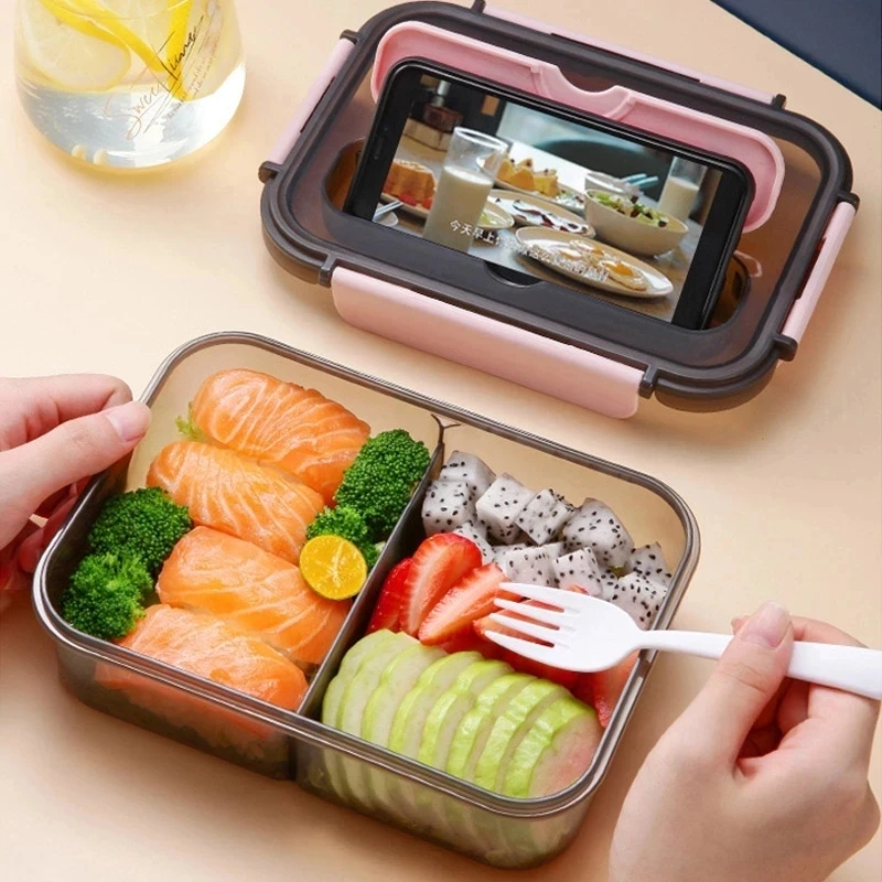 Transparent Lunch Box for Kids Food Storage Container Lids Leak-Proof Microwave Food Warmer Snacks Bento Box Food Container
Transparent Lunch Box for Kids Food Storage Container Lids Leak-Proof Microwave Food Warmer Snacks Bento Box Food Container