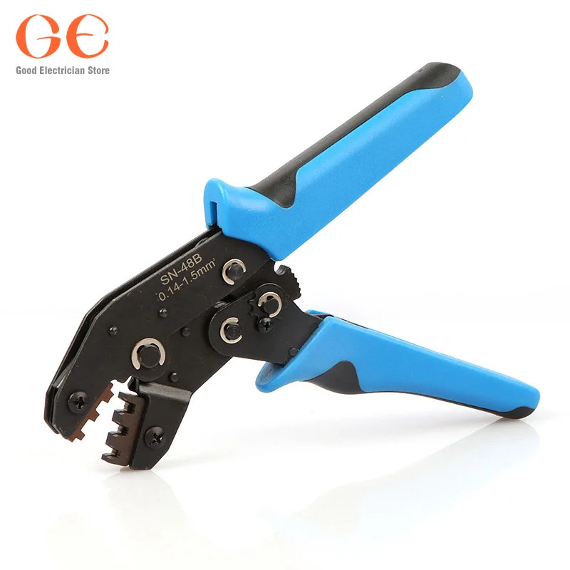 Инструмент для обжима неизолированных контактов SN-48B, AWG26-16-1, 5 мм2, плоскогубцы для зачистки проводов Dupont 
Инструмент для обжима неизолированных контактов SN-48B, AWG26-16-1, 5 мм2, плоскогубцы для зачистки проводов Dupont