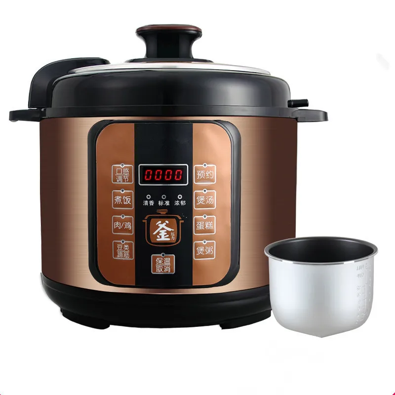 Электрическая скороварка с антипригарным покрытием, 5 л
Электрическая скороварка с антипригарным покрытием, 5 л