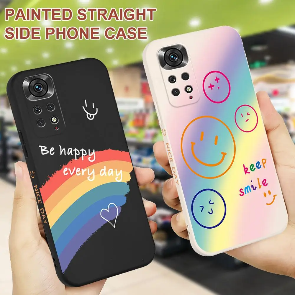 Candy Rainbow Smiley Cases For Xiaomi Redmi Note 11 Pro Plus Global Case Cover For Redmi Note 11 Pro 4G 5G Note 11s 11T 5G Capa
Candy Rainbow Smiley Cases For Xiaomi Redmi Note 11 Pro Plus Global Case Cover For Redmi Note 11 Pro 4G 5G Note 11s 11T 5G Capa