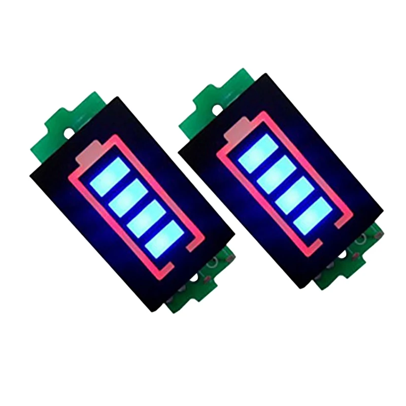 AYHF-2 Pcs модуль индикатора емкости литиевого аккумулятора с синим дисплеем, тестер заряда аккумулятора Li-Po Li-ion, серия 2S 8,4 V & 1S Series
AYHF-2 Pcs модуль индикатора емкости литиевого аккумулятора с синим дисплеем, тестер заряда аккумулятора Li-Po Li-ion, серия 2S 8,4 V & 1S Series