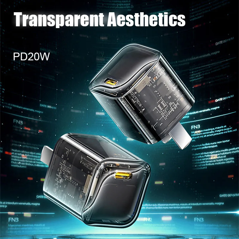 Прозрачный Маленький ледяной кристалл PD20W TypeC Универсальное зарядное устройство для телефона дорожный портативный адаптер для зарядки
Прозрачный Маленький ледяной кристалл PD20W TypeC Универсальное зарядное устройство для телефона дорожный портативный адаптер для зарядки