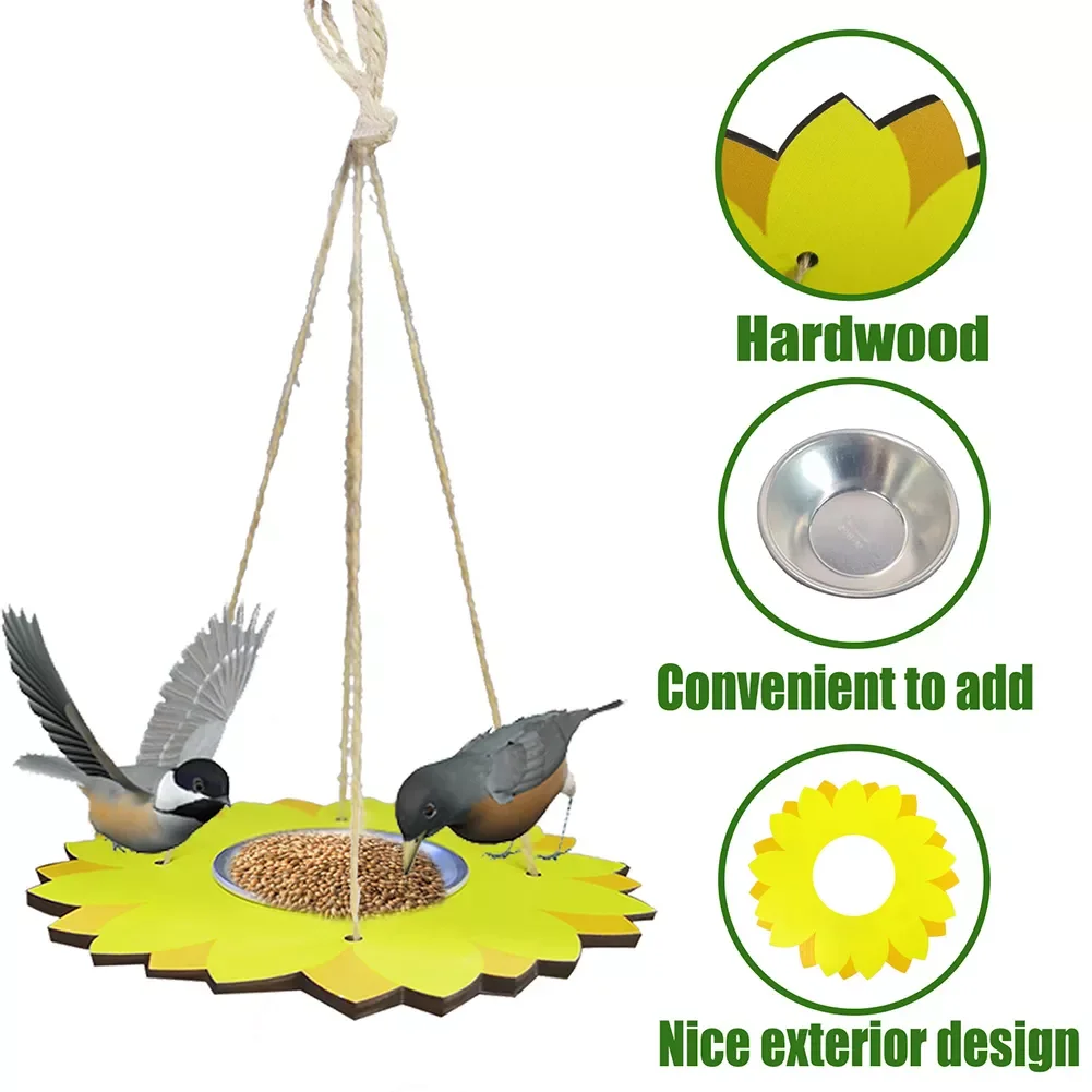 Outdoor Wooden Hanging Bird Feeder Stainless Steel Peanut Food Dispenser Pet Feeding Accessories Decor for Small Birds Parrot
Outdoor Wooden Hanging Bird Feeder Stainless Steel Peanut Food Dispenser Pet Feeding Accessories Decor for Small Birds Parrot