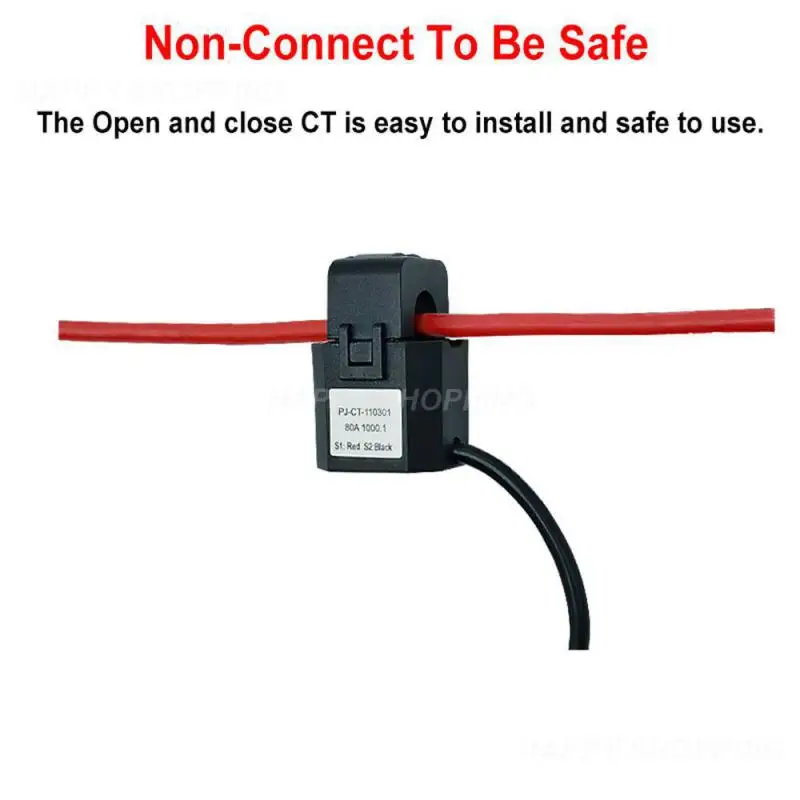 Цифровой измеритель энергии Tuya Smart Life с Wi-Fi, 80 а, с датчиком трансформатора тока и зажимом, монитор энергопотребления 110 В, 240 в, Гц
Цифровой измеритель энергии Tuya Smart Life с Wi-Fi, 80 а, с датчиком трансформатора тока и зажимом, монитор энергопотребления 110 В, 240 в, Гц