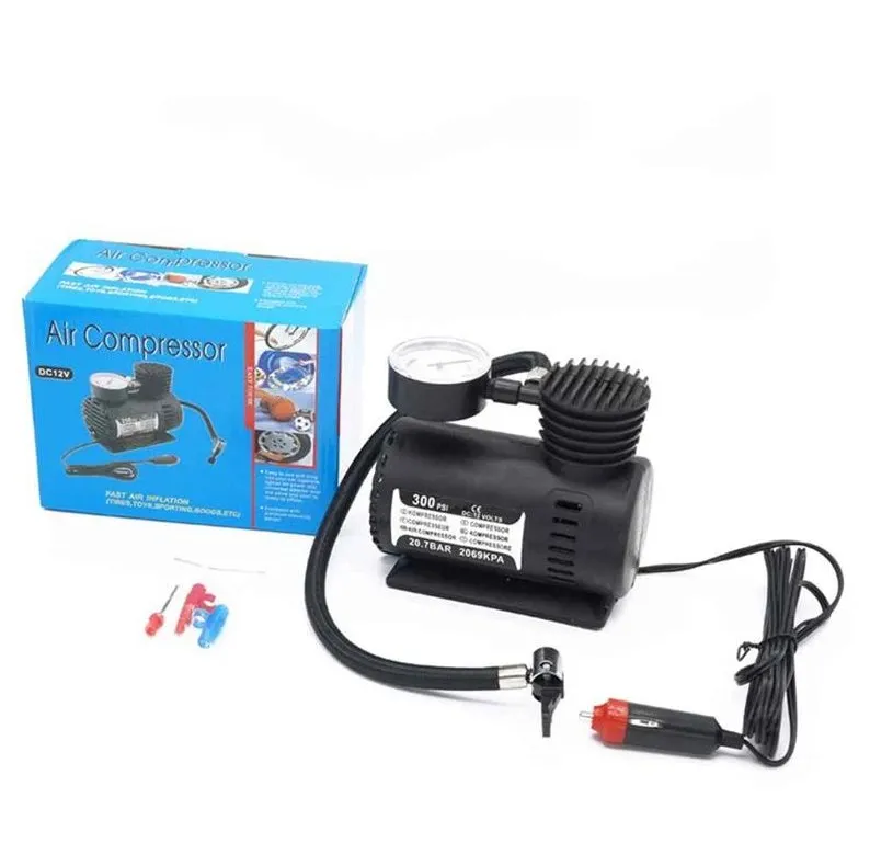 Mini Air Pump Tire Inflator Car Air Compressor Portable Air Pump 300Psi 12V Hose Inflatable Pump For Bicycle Balls Motorcycle
Mini Air Pump Tire Inflator Car Air Compressor Portable Air Pump 300Psi 12V Hose Inflatable Pump For Bicycle Balls Motorcycle