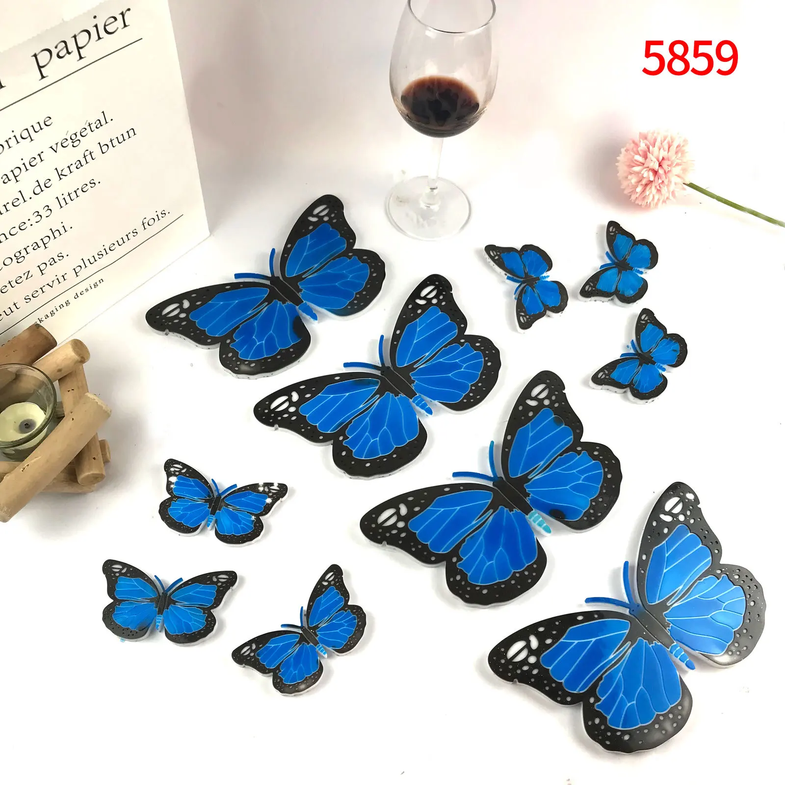 Butterfly Silicone Mold Resin Mold Crystal Glass Phone Decoration DIY Epoxy Butterfly Necklace Wall Decoration 1PC
Butterfly Silicone Mold Resin Mold Crystal Glass Phone Decoration DIY Epoxy Butterfly Necklace Wall Decoration 1PC