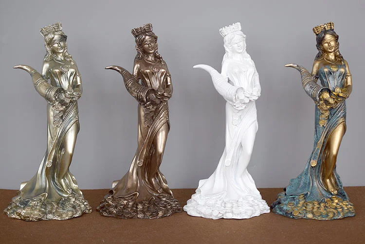 Large Size Resin Blinded Greek Wealth Goddess Figurine Plouto Lucky Fortune Sculpture Office Gift Home Decor
Large Size Resin Blinded Greek Wealth Goddess Figurine Plouto Lucky Fortune Sculpture Office Gift Home Decor