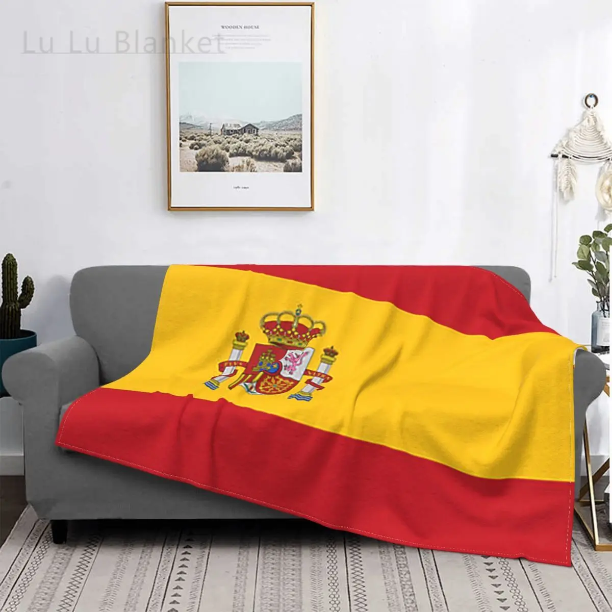 Flag Of Spain Blankets Coral Fleece Plush Decoration Multi-function Warm Throw Blankets for Bed Travel Plush Thin Quilt
Flag Of Spain Blankets Coral Fleece Plush Decoration Multi-function Warm Throw Blankets for Bed Travel Plush Thin Quilt
