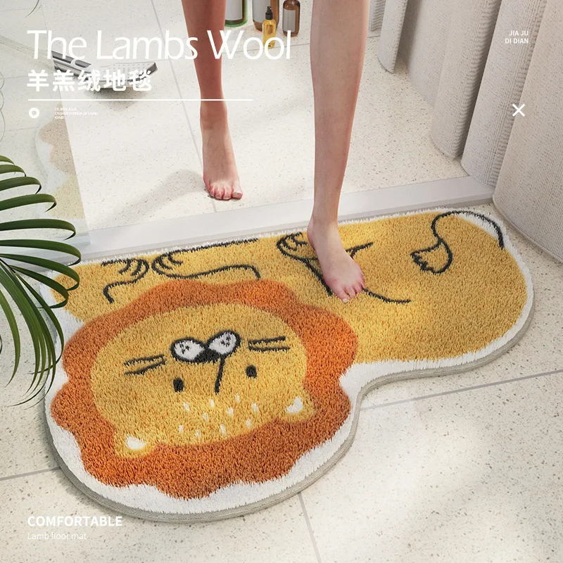 Cartoon Cat Bath Rug Bathroom Door Entrance Mat Bathroom Non-Slip Mat Toilet Mat Entrance Door Absorbent Mat Anti-slip Door Mat
Cartoon Cat Bath Rug Bathroom Door Entrance Mat Bathroom Non-Slip Mat Toilet Mat Entrance Door Absorbent Mat Anti-slip Door Mat