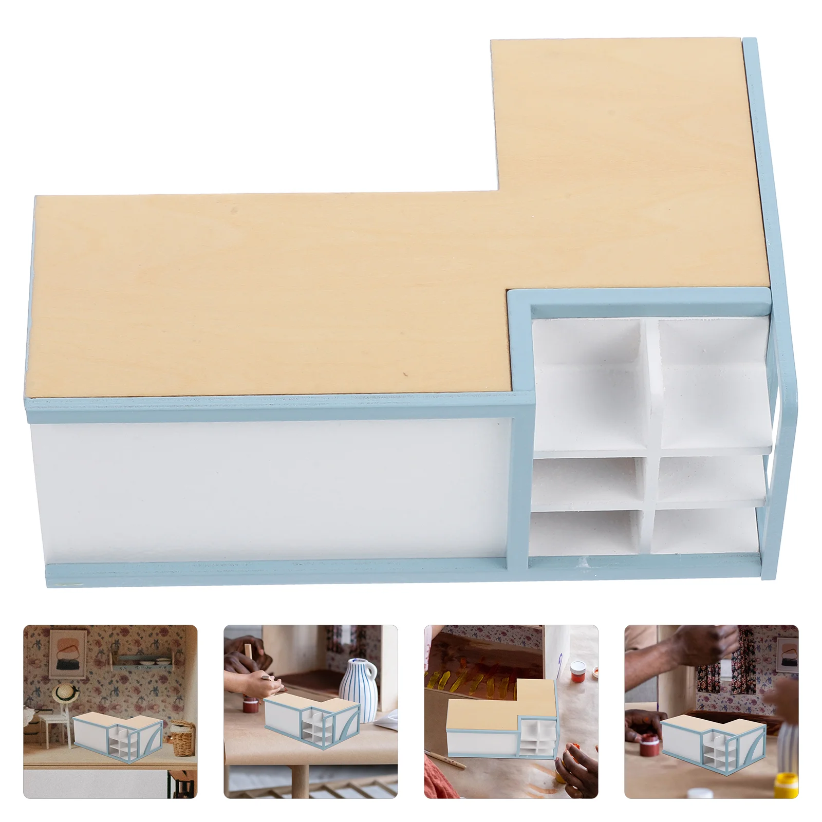 Домашняя миниатюрная мебель для супермаркета, Чековая подставка, декоративные аксессуары для детей
Домашняя миниатюрная мебель для супермаркета, Чековая подставка, декоративные аксессуары для детей