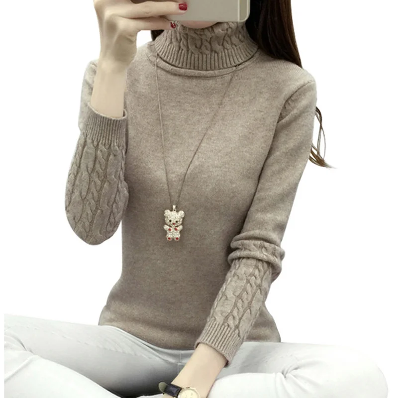 Thick Warm Women Turtleneck 2021 Winter Women Sweaters And Pullovers Knit Long Sleeve Cashmere Sweater Female Jumper
Thick Warm Women Turtleneck 2021 Winter Women Sweaters And Pullovers Knit Long Sleeve Cashmere Sweater Female Jumper