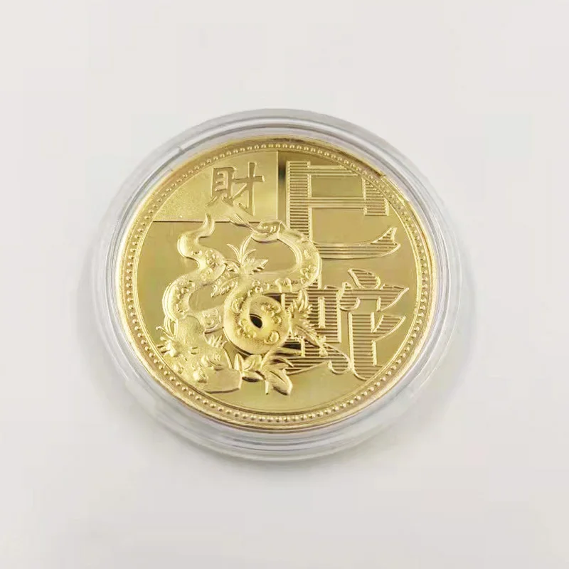 Позолоченная Коллекционная монета, 12 животных, удачи, китайский фэн-шуй, кролик, дракон, змея, лошадь, памятные монеты на новый год
Позолоченная Коллекционная монета, 12 животных, удачи, китайский фэн-шуй, кролик, дракон, змея, лошадь, памятные монеты на новый год