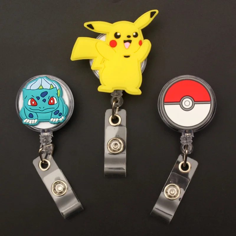 Cartoon Pokemon Go Cute Pikachu Poke Ball Retractable Card Holder Badge Reel Nurse Exhibition Enfermera Girl And Boy Name Card
Cartoon Pokemon Go Cute Pikachu Poke Ball Retractable Card Holder Badge Reel Nurse Exhibition Enfermera Girl And Boy Name Card