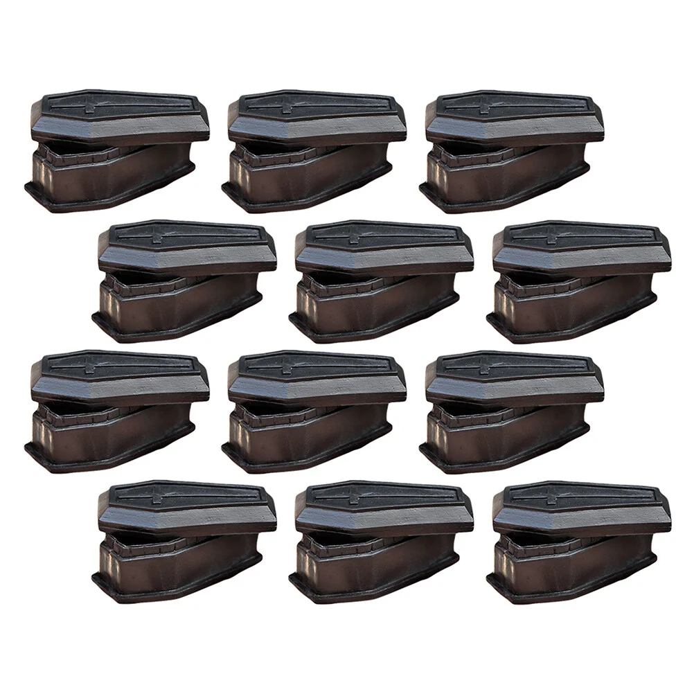 12 Pcs Gift Box Prank Prop Plastic Fake Coffin Halloween Decor Miniture Decoration Small
12 Pcs Gift Box Prank Prop Plastic Fake Coffin Halloween Decor Miniture Decoration Small