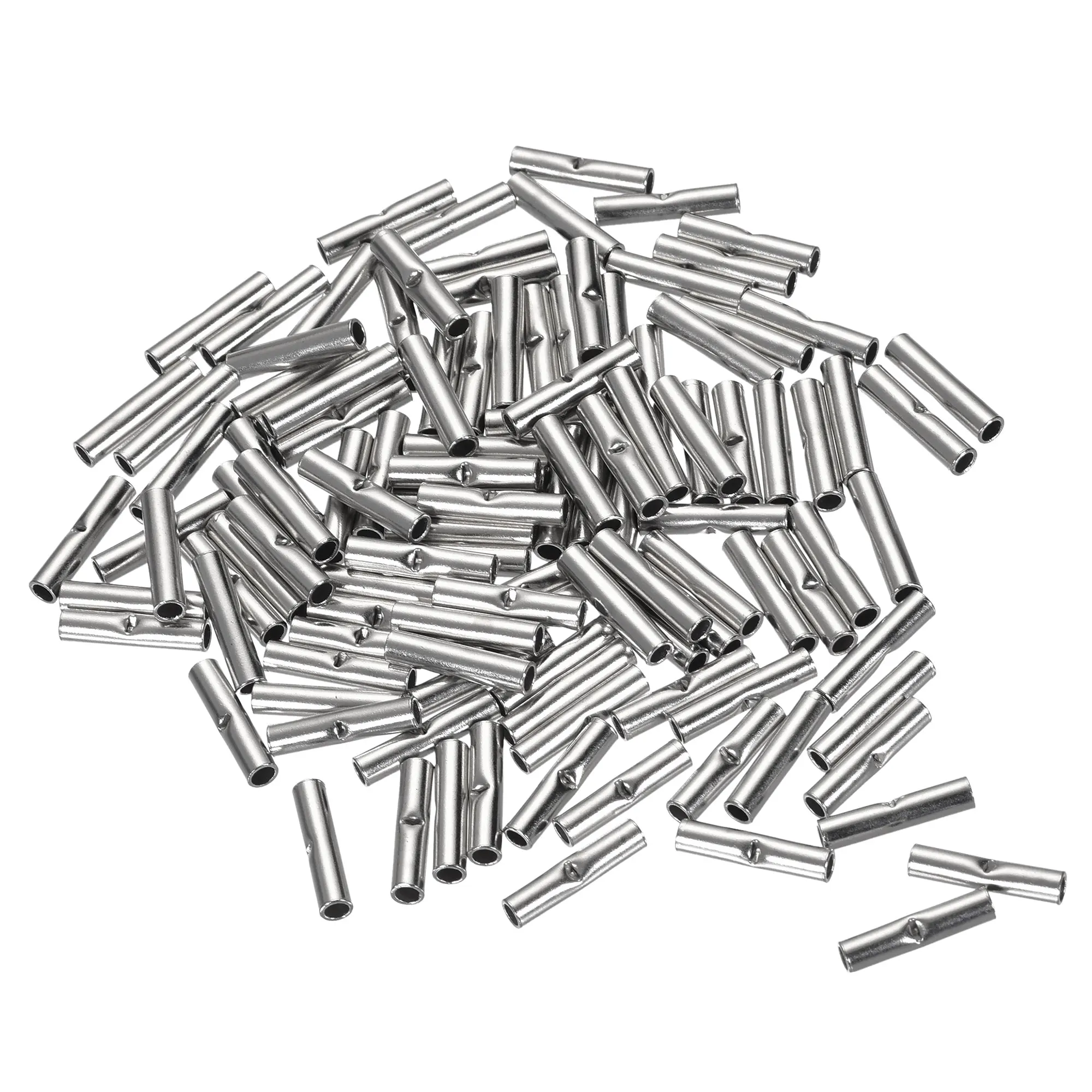 Uxcell Non-Insulated Butt Crimp Terminals 22-16 AWG for Electrical Wire Splice DIY, Pack of 120
Uxcell Non-Insulated Butt Crimp Terminals 22-16 AWG for Electrical Wire Splice DIY, Pack of 120
