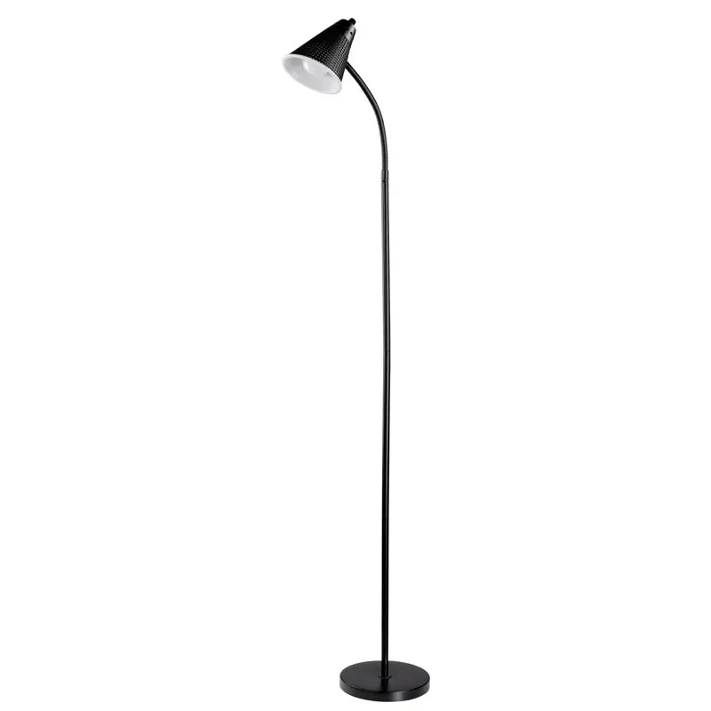 Novogratz x Globe 59"LED Floor Lamp, 12708 1-Light Matte Black Mesh Shade
Novogratz x Globe 59"LED Floor Lamp, 12708 1-Light Matte Black Mesh Shade