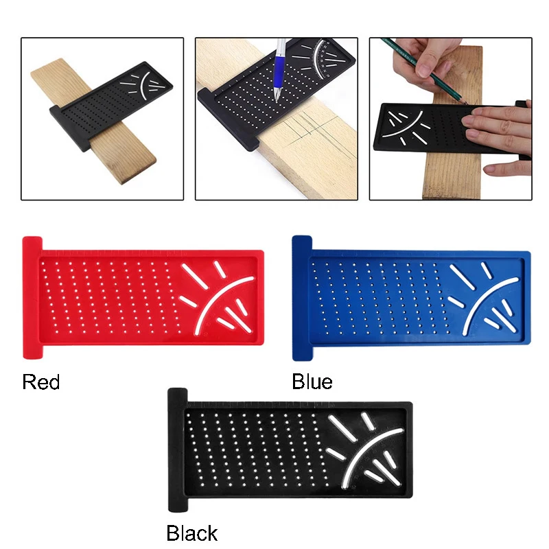 Scribe Mark Line Gauge T-Type Cross-Out Carpenter Angle Ruler Precision Measurement Measuring Angle Ruler Woodworking Tools
Scribe Mark Line Gauge T-Type Cross-Out Carpenter Angle Ruler Precision Measurement Measuring Angle Ruler Woodworking Tools