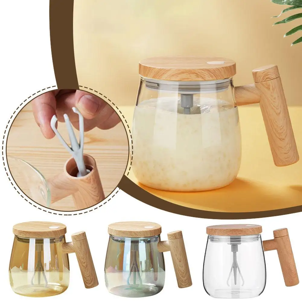 400ML Self Stirring Coffee Mug Portable Electric Self Mixing Glass Cup High Speed Fast Automatic Coffee Cup for Gyms Dining Room
400ML Self Stirring Coffee Mug Portable Electric Self Mixing Glass Cup High Speed Fast Automatic Coffee Cup for Gyms Dining Room