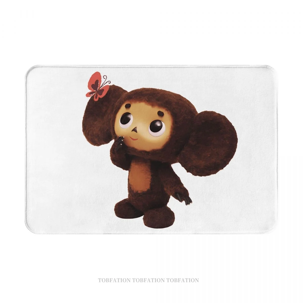 Cheburashka Cute Soviet Russian Cartoon Bath Mat Butterfly Doormat Flannel Carpet Balcony Rug Home Decoration
Cheburashka Cute Soviet Russian Cartoon Bath Mat Butterfly Doormat Flannel Carpet Balcony Rug Home Decoration