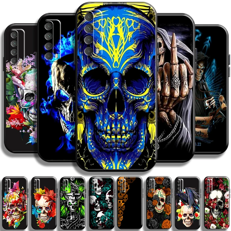 Death Skull Flower For Huawei P Smart Z P P Smart 2021 Smart 2019 P Smart 2020 Phone Case Coque Soft Funda Back Shockproof
Death Skull Flower For Huawei P Smart Z P P Smart 2021 Smart 2019 P Smart 2020 Phone Case Coque Soft Funda Back Shockproof