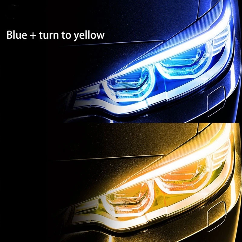 2pcs DIY Car Light Strip Daytime Running Strip Lighting Decorative Ambient Neon Lamp Atmosphere Backlight DRL Signal Lights
2pcs DIY Car Light Strip Daytime Running Strip Lighting Decorative Ambient Neon Lamp Atmosphere Backlight DRL Signal Lights