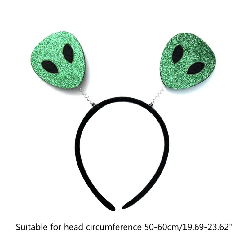 Bouncing Sequins Alien Shape Headband Woman Students Cosplay Hairband Bouncing Alien Headbands Christmas Hair Hoop R7RF
Bouncing Sequins Alien Shape Headband Woman Students Cosplay Hairband Bouncing Alien Headbands Christmas Hair Hoop R7RF