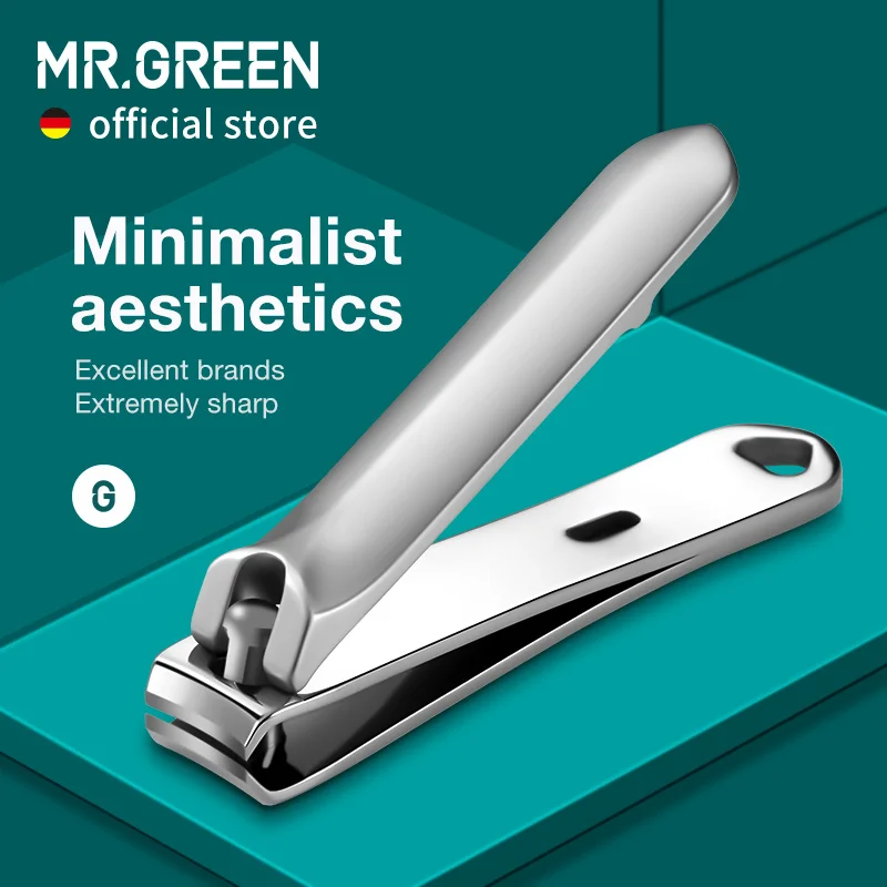 MR.GREEN Nail Clippers Stainless Steel Minimalist aesthetics Fingernail Cutter Nail Scissors Manicure tools Nail File
MR.GREEN Nail Clippers Stainless Steel Minimalist aesthetics Fingernail Cutter Nail Scissors Manicure tools Nail File