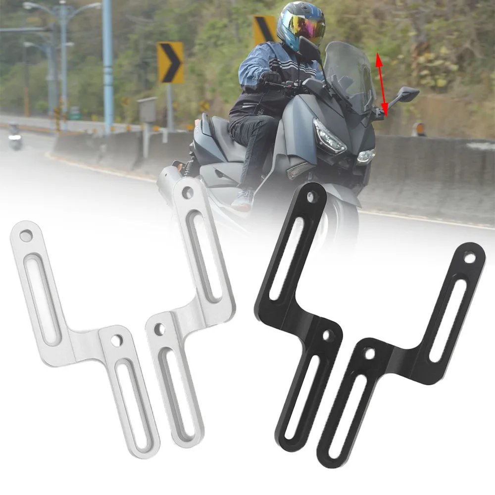 

Motorcycle Windscreen Adjusters CNC Aluminum Windshield Bracket For YAMAHAX-MAX 300 XMAX 300 XMAX300 2015 2016 2017 2018 2019