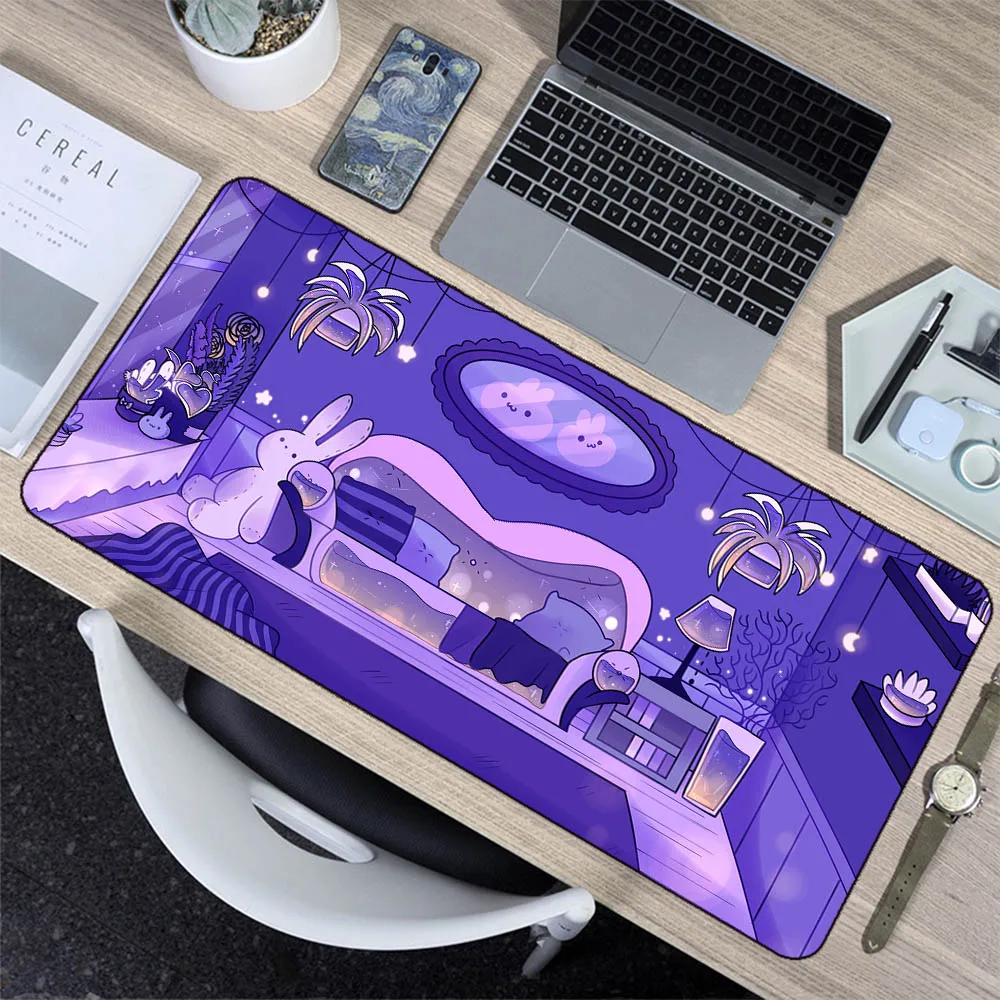 Purple Romantic Warm Bedroom Animation Mouse Pad Desktop Table Pad Game Computer Accessories Laptop Office Desk Mouse Pad Cute
Purple Romantic Warm Bedroom Animation Mouse Pad Desktop Table Pad Game Computer Accessories Laptop Office Desk Mouse Pad Cute