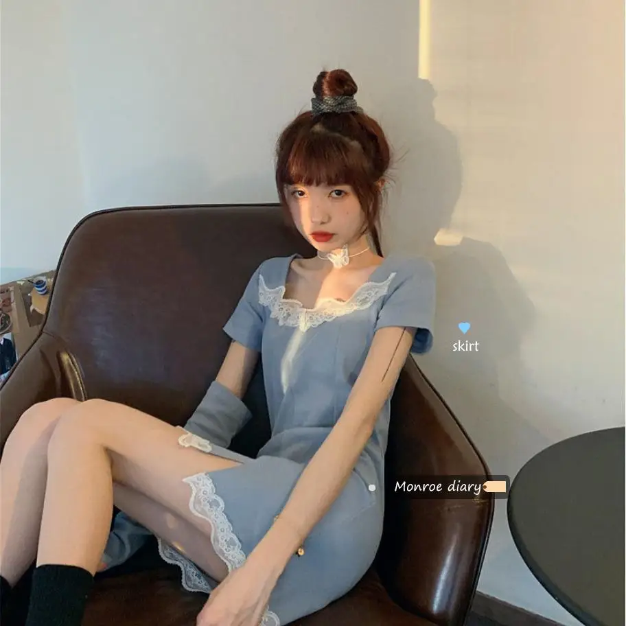 2022 New Summer Women 'S Clothes Sexy Hip Skirt Lace Stitching Dress Slim Fit Inner Wear A- line Skirt Skirt
2022 New Summer Women 'S Clothes Sexy Hip Skirt Lace Stitching Dress Slim Fit Inner Wear A- line Skirt Skirt