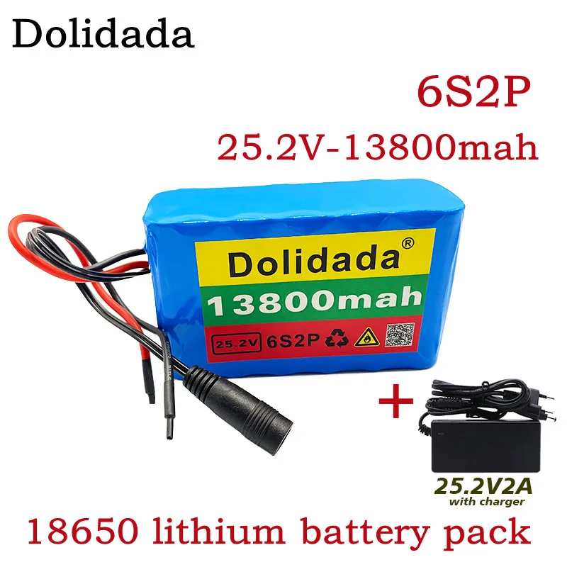 NEW 6s2p 24V 12.0Ah 18650 to lithium battery pack 25.2v 12000mAh electric battery bike with BMS + charger
NEW 6s2p 24V 12.0Ah 18650 to lithium battery pack 25.2v 12000mAh electric battery bike with BMS + charger