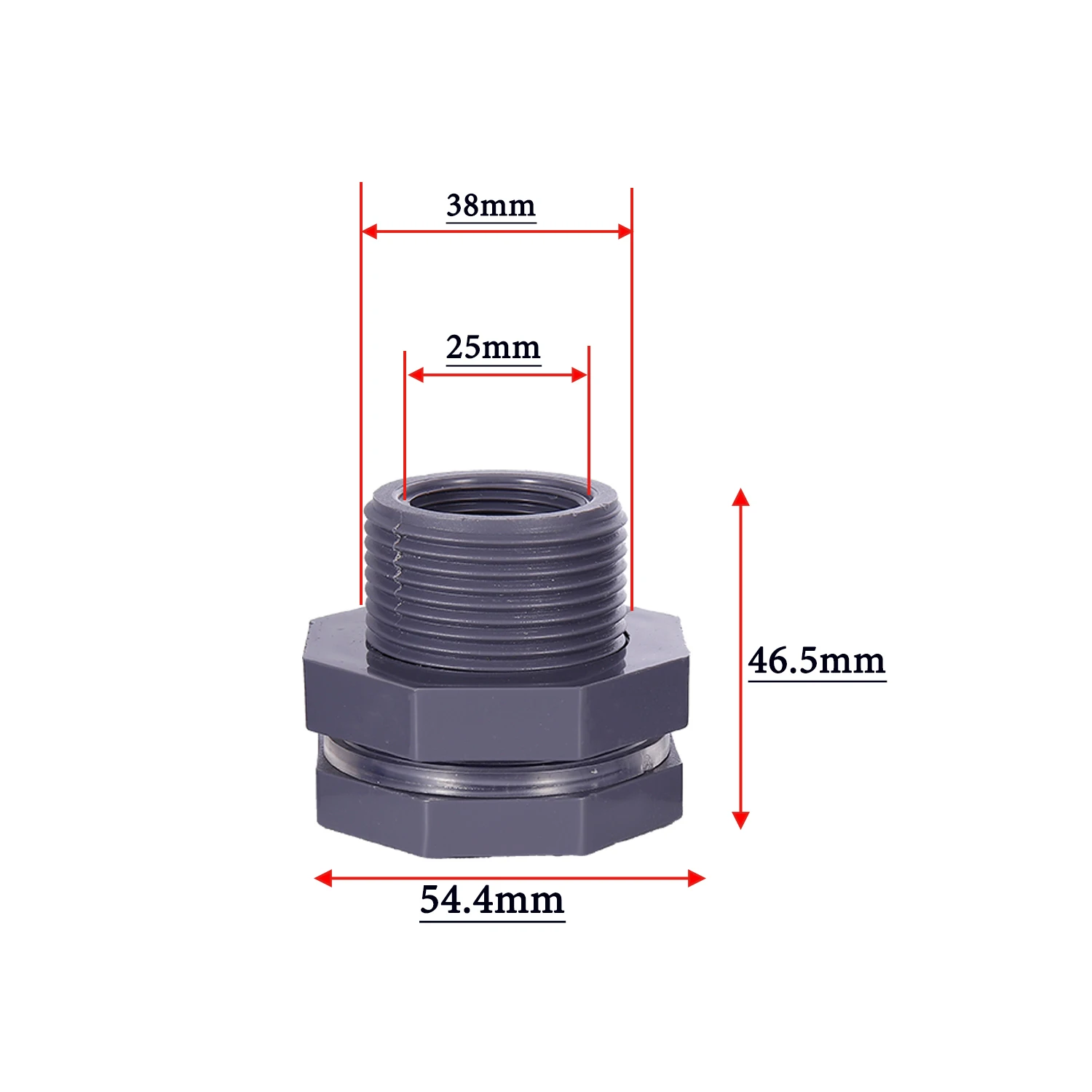 Пластиковый соединитель бака 1/2", 3/4", 1 дюйм
Пластиковый соединитель бака 1/2", 3/4", 1 дюйм