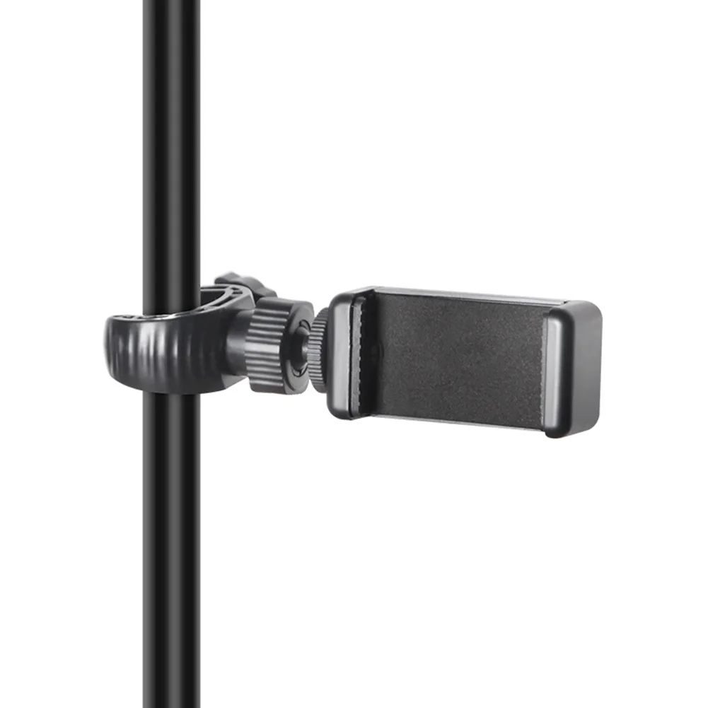 1pc Microphone Stand Mount Tripod Phone Holder Bracket For Smart Phones 60 Degree Rotating Bicycle Electric Instrument Parts
1pc Microphone Stand Mount Tripod Phone Holder Bracket For Smart Phones 60 Degree Rotating Bicycle Electric Instrument Parts