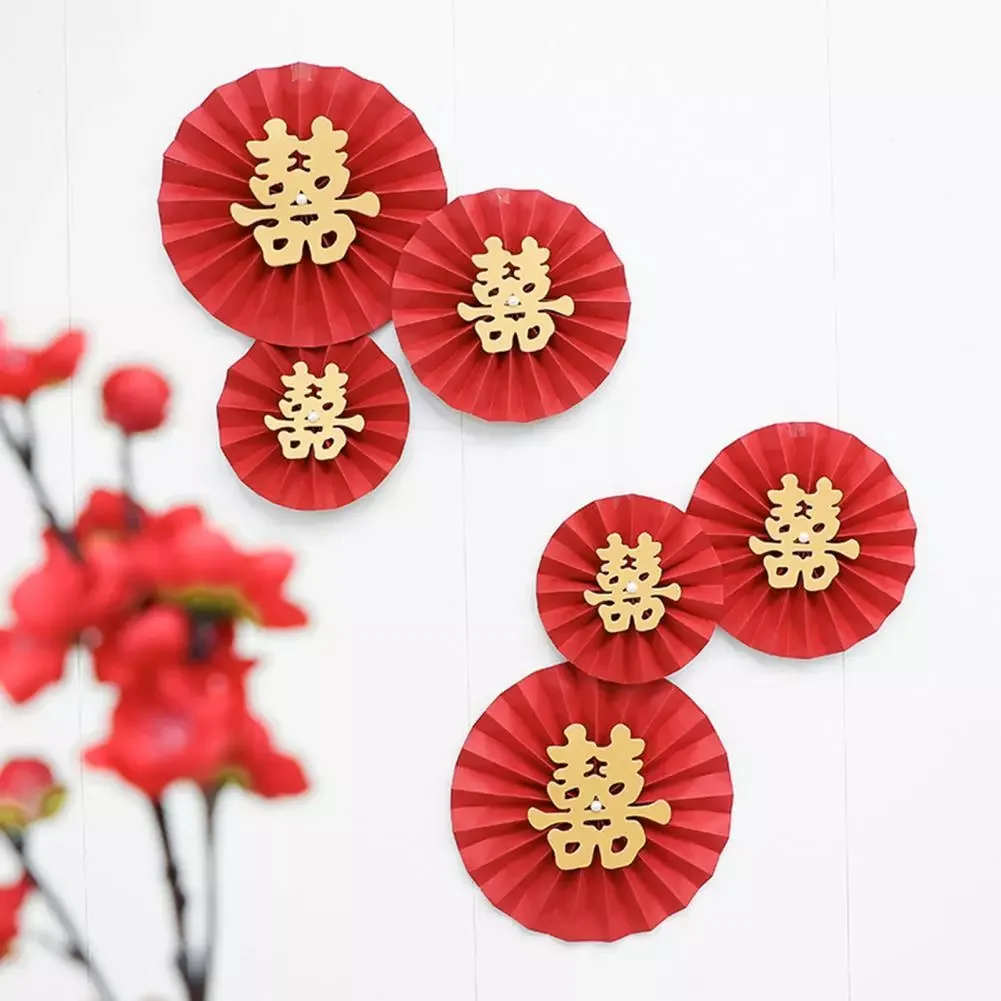 NEW2022 6pcs/lot Chinese Style Wedding Paper Fan Decoration Set Circle Garland Assorted Paper Fans Kids Birthday Party Wedding D
NEW2022 6pcs/lot Chinese Style Wedding Paper Fan Decoration Set Circle Garland Assorted Paper Fans Kids Birthday Party Wedding D