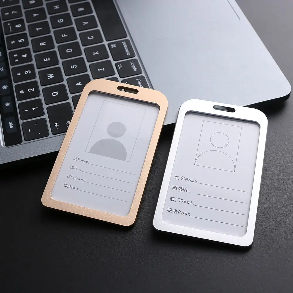 New Office School Vertical Metal Name Card Work Card Holders ID Business Case Aluminum Alloy
New Office School Vertical Metal Name Card Work Card Holders ID Business Case Aluminum Alloy