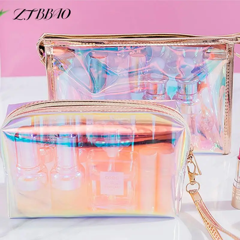 1PCS TPU Clear Makeup Bag Colorful Holographic Women Cosmetic Bag Beauty Organizer Pouch Travel Clear Makeup Kit Case
1PCS TPU Clear Makeup Bag Colorful Holographic Women Cosmetic Bag Beauty Organizer Pouch Travel Clear Makeup Kit Case