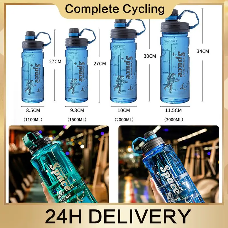 Water Bottle Large Capacity Large-capacity Drinkware For Sports Fitness Climbing Water Cup Summer New Outdoor Food Grade Plastic
Water Bottle Large Capacity Large-capacity Drinkware For Sports Fitness Climbing Water Cup Summer New Outdoor Food Grade Plastic