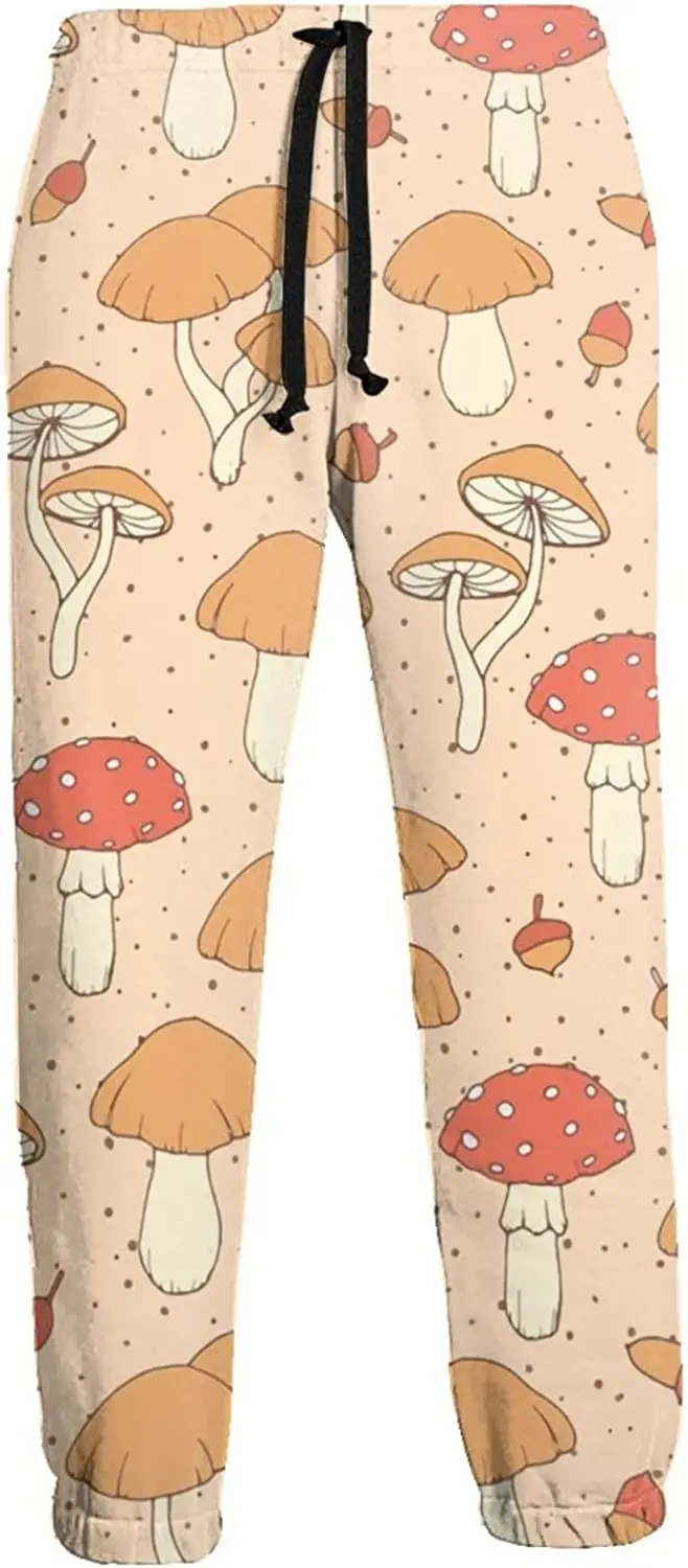 Mushroom Sweatpants for Men Sports Jogger Pants Athletic Mens Sweatpants Women Hip Hop Trousers 3D Print Sportswear
Mushroom Sweatpants for Men Sports Jogger Pants Athletic Mens Sweatpants Women Hip Hop Trousers 3D Print Sportswear