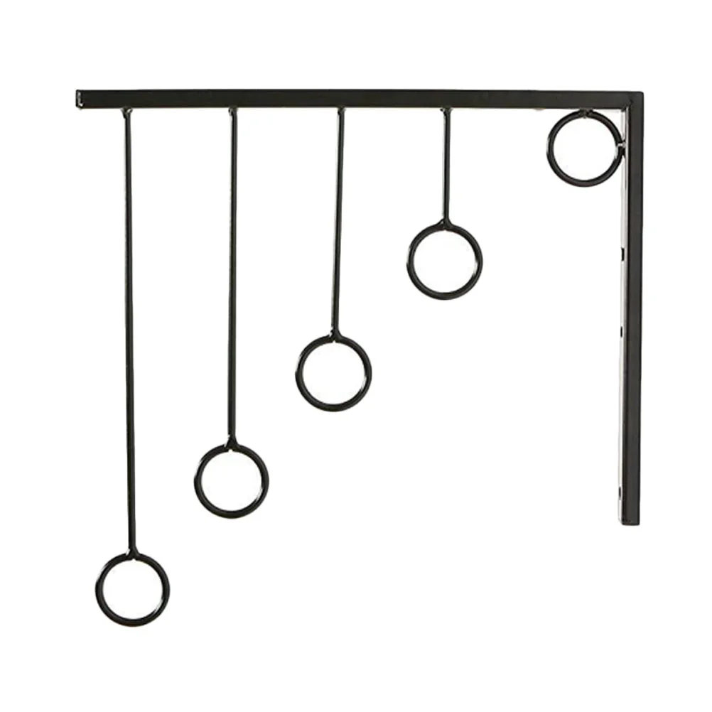 1 PC Clothes Display Rack Coat Pants Tie 5 Ring Holder Mount Rack Wall Hanger for Mall Home
1 PC Clothes Display Rack Coat Pants Tie 5 Ring Holder Mount Rack Wall Hanger for Mall Home