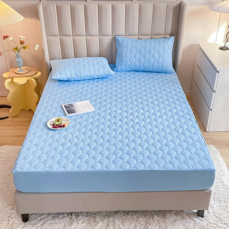 Waterproof Antibacterial Mite Proof Fitted Sheet Tpu Urine Proof Protective Cover Thickened Cotton Clip Non Slip Bedspread
Waterproof Antibacterial Mite Proof Fitted Sheet Tpu Urine Proof Protective Cover Thickened Cotton Clip Non Slip Bedspread