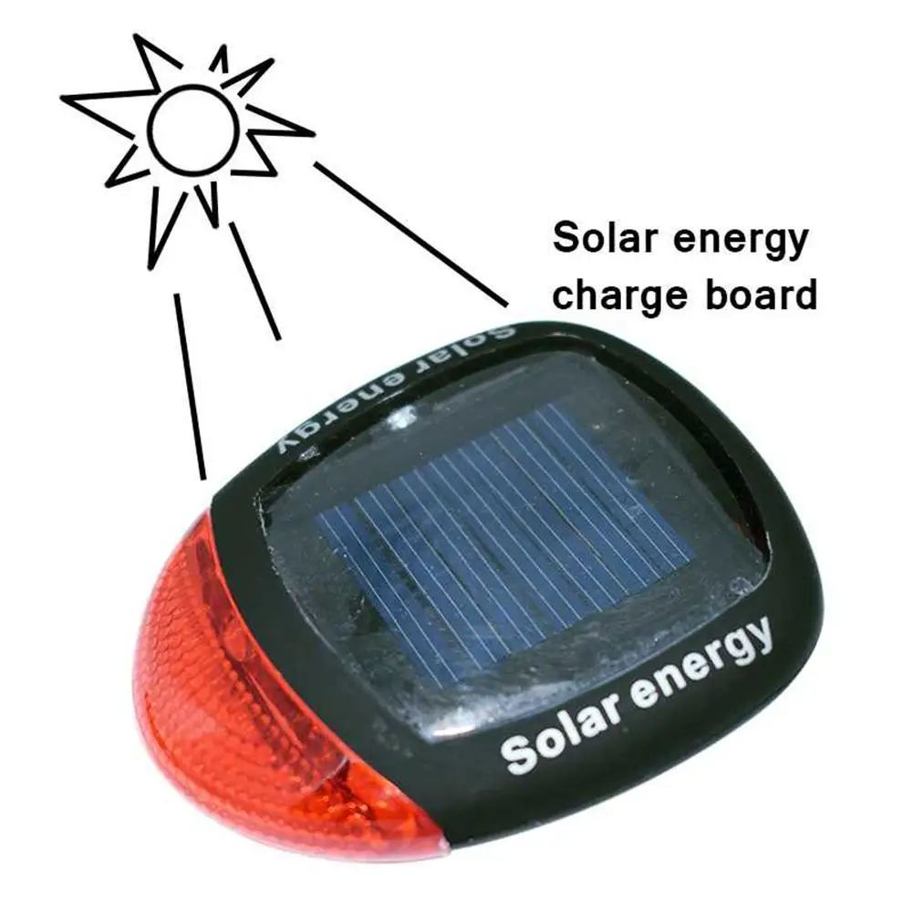 Bicycle Solar Tail Light Mountain Bike Taillight Cycling Accessories
Bicycle Solar Tail Light Mountain Bike Taillight Cycling Accessories